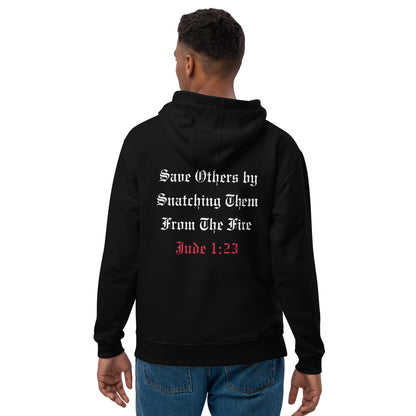 JUST WITNESS Jude 1:23 Premium eco hoodie