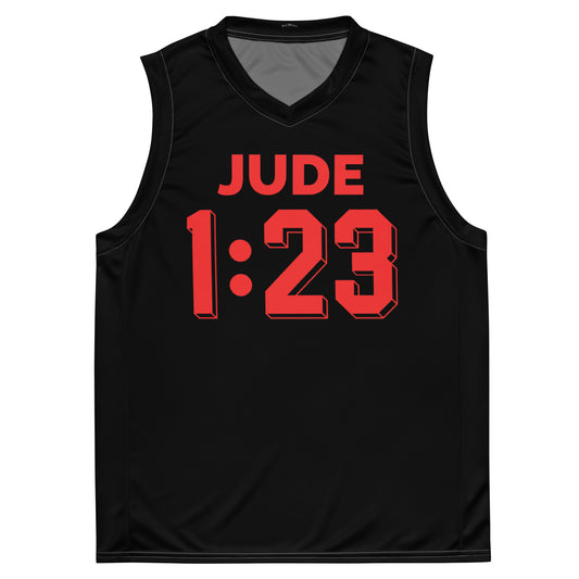 JUDE 1:23 Recycled Fibers ♻️ unisex basketball jersey