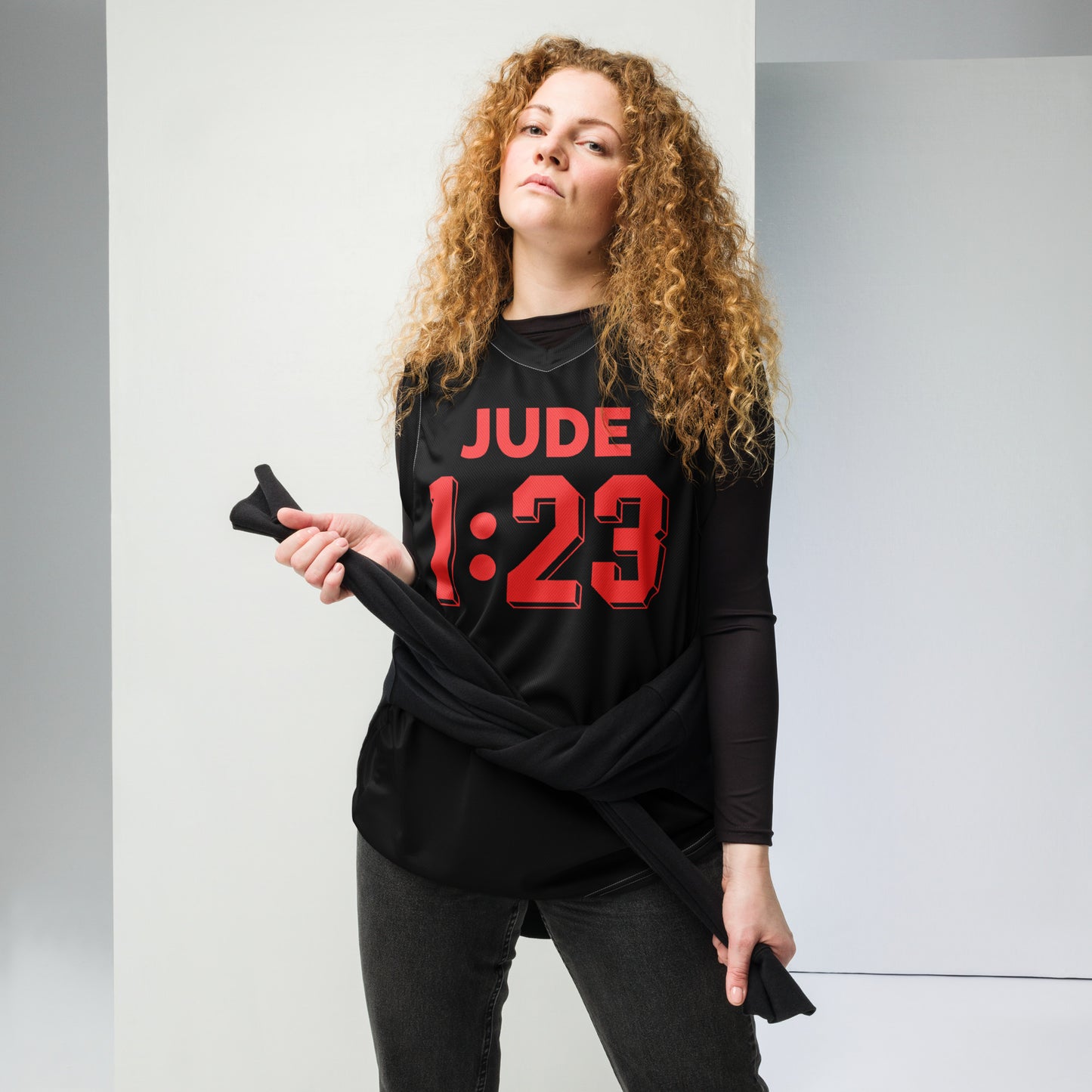 JUDE 1:23 Recycled Fibers ♻️ unisex basketball jersey