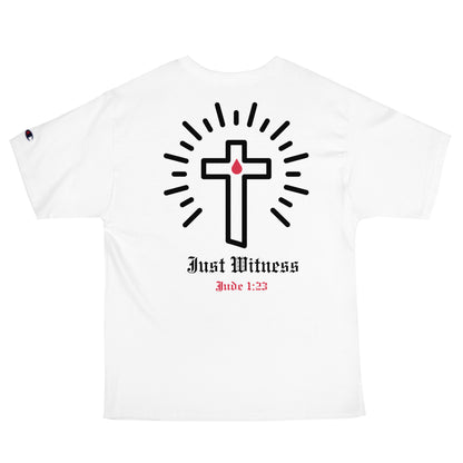Men's JUST WITNESS logo Champion T-Shirt