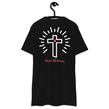 "Cloud Cross" Men’s premium heavyweight tee