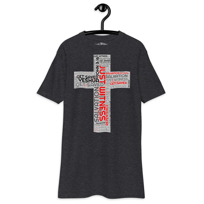 "Cloud Cross" Men’s premium heavyweight tee