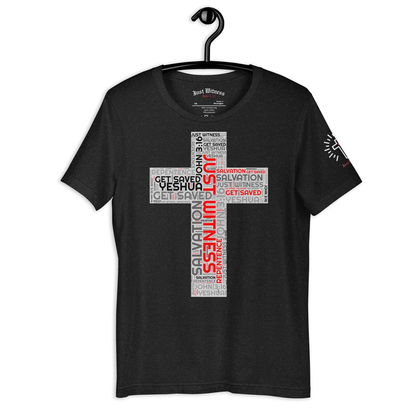 "Cloud Cross | John 3:16" Unisex t-shirt