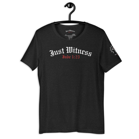 JUST WITNESS Unisex t-shirt