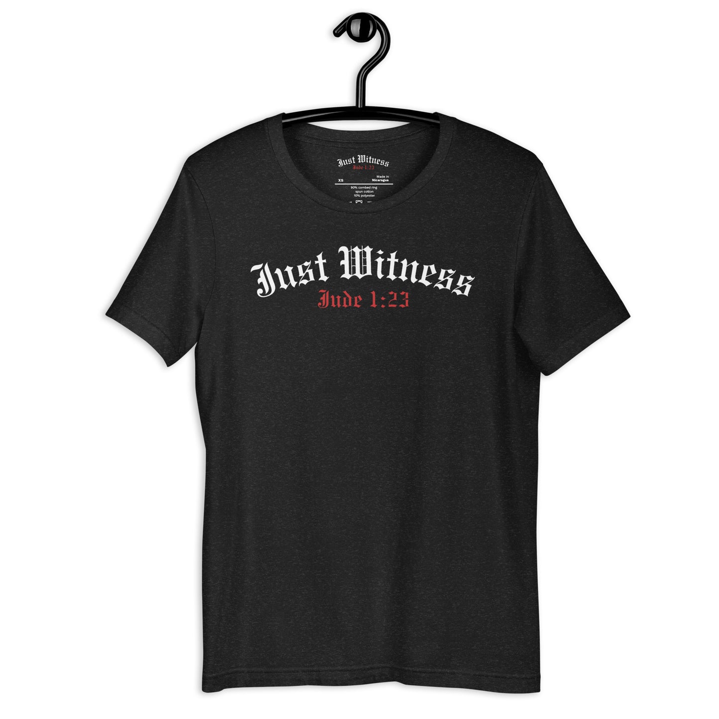 JUST WITNESS Soft Blend Unisex t-shirt