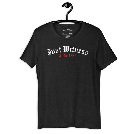 JUST WITNESS Soft Blend Unisex t-shirt