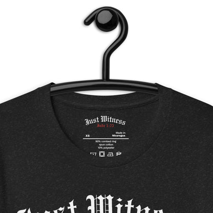 JUST WITNESS Soft Blend Unisex t-shirt